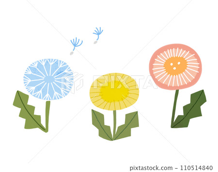 Vector illustration of hand drawn dandelion Vector illustration of hand drawn dandelion 110514840