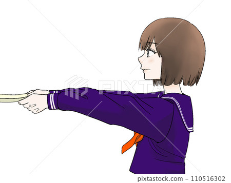 獲得獎項或文憑的女孩 110516302