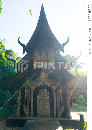 Baan Dam Museum (Black House), one of the famous place and landmark in Chiang Rai 110516691