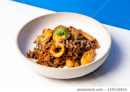 Chicken Dark Soy Fried Rice Chicken Dark Soy Fried Rice 110516914