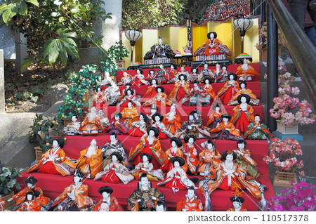 Doll's Festival decorations, Hanging Doll's Festival, March Doll's Festival decorations, Hanging Doll's Festival, March 110517378