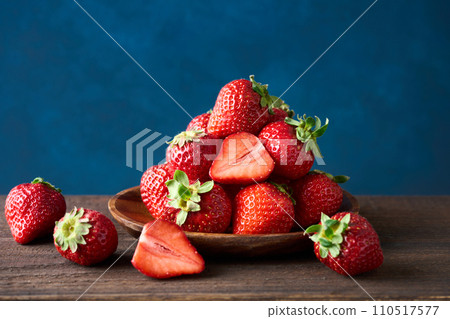 A heap of strawberries 110517577