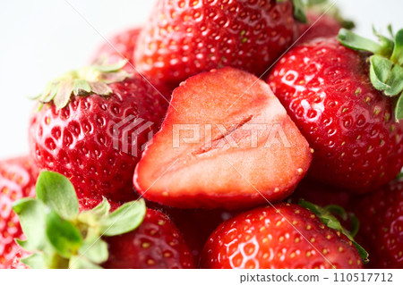 Strawberries section 110517712