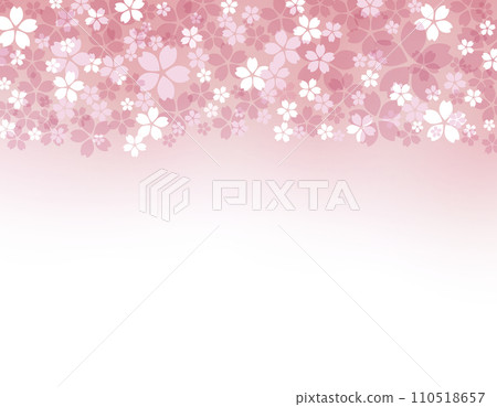 櫻花花瓣背景圖粉紅漸層背景 110518657