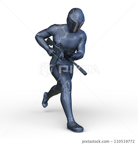 Cyber warrior 110519772