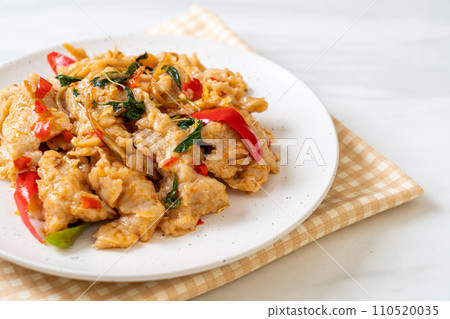 Stir Fried Fish Balls with Chili Stir Fried Fish Balls with Chili 110520035