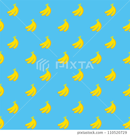 Banana wallpaper material (background, blue) 110520729