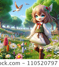 kitten in the forest 110520797