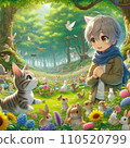 kitten in the forest 110520799