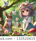 Animals in the forest 110520819