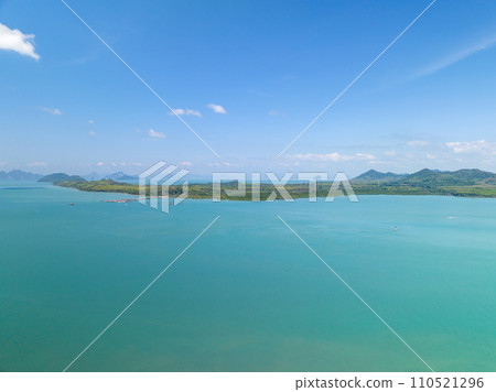 Sea water surface ocean background, Bird's eye view ocean in sunny day,Sea ocean waves water background,Top view sea seascape Sea water surface ocean background, Bird's eye view ocean in sunny day,Sea ocean waves water background,Top view sea seascape 110521296