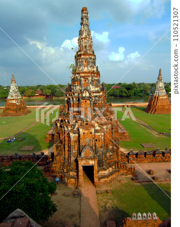 泰國，大城府遺址，柴瓦塔納拉姆寺 110521307