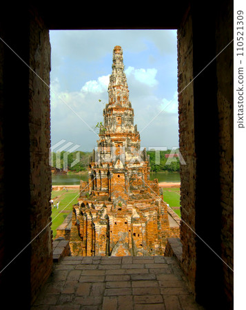 Thailand, Ayutthaya ruins, Wat Chai Wattanaram Thailand, Ayutthaya ruins, Wat Chai Wattanaram 110521309