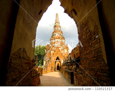 泰國，大城府遺址，柴瓦塔納拉姆寺 110521317