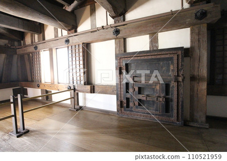 兵庫姬路城天守閣內部 兵庫姬路城天守閣內部 110521959
