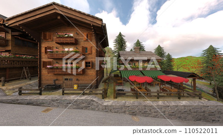 ski lodge 110522011