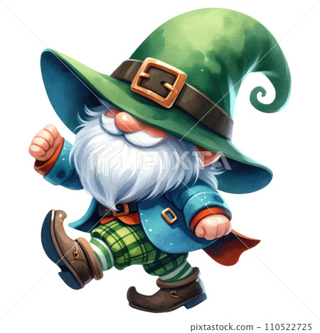 St Patrick Leprechaun Gnome dressed in green St Patrick Leprechaun Gnome dressed in green 110522725