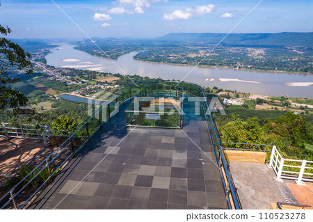 Skywalk Wat Pha Tak Suea in Nong Khai, Thailand Skywalk Wat Pha Tak Suea in Nong Khai, Thailand 110523278