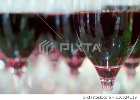 Glass on the table Glass on the table 110524119