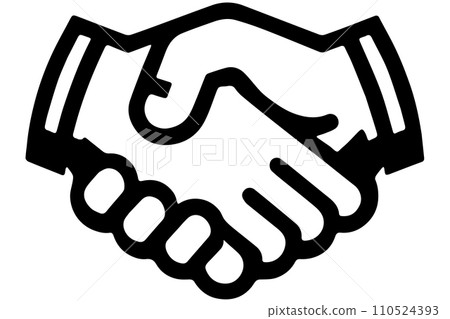 handshake icon 110524393