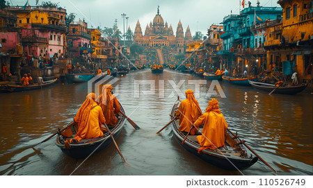 Essence of World Photography Breathtaking Landscapes and Cultural Wonders, Generative AI 110526749