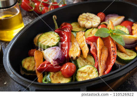 Grilled vegetables Grilled vegetables 110526922
