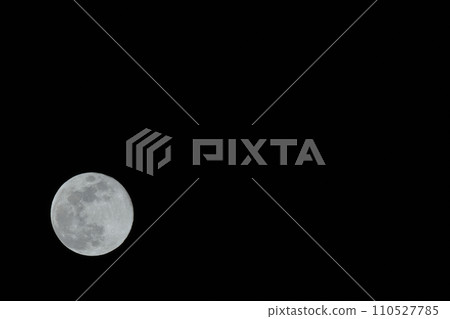 Moon age 14.1 December's full cold moon shines brightly Moon age 14.1 December's full cold moon shines brightly 110527785