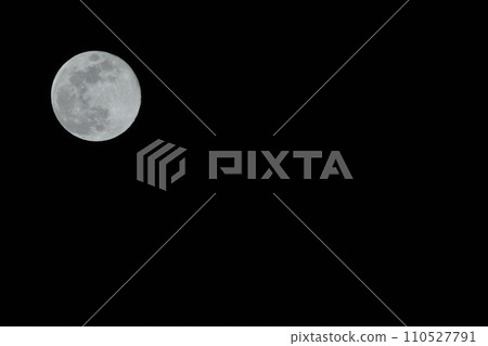 Moon age 14.1 December's full cold moon shines brightly Moon age 14.1 December's full cold moon shines brightly 110527791