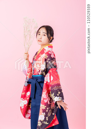 hakama樣式的少婦 110529389