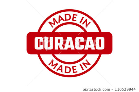 Made In Curacao Rubber Stamp 110529944