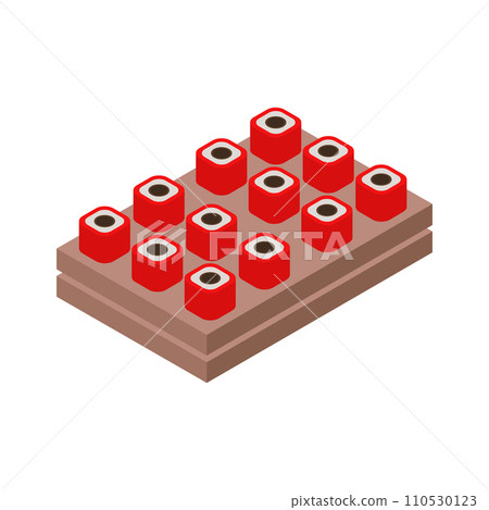 Isometric sushi Isometric sushi 110530123