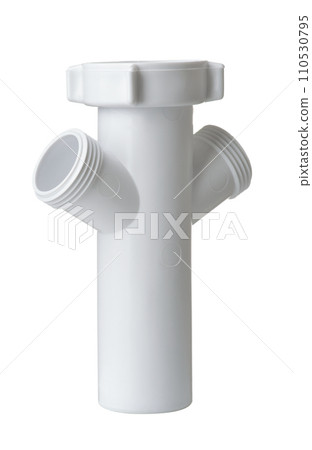 White plastic water pipe splitter White plastic water pipe splitter 110530795