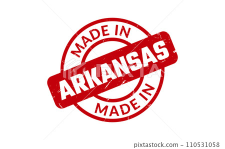 Made In Arkansas Rubber Stamp 110531058