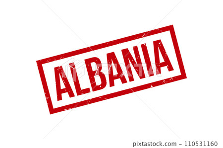 Albania Rubber Stamp Seal Vector 110531160