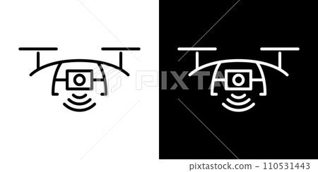 simple drone icon simple drone icon 110531443