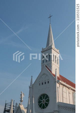 Christian church tower under construction, Singapore Christian church tower under construction, Singapore 110531525