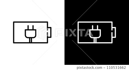 simple battery icon 110531662