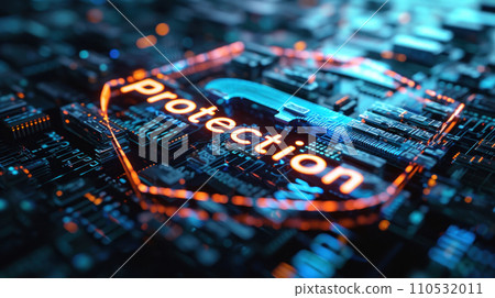 Digital Fortress: Abstract Cyber Shield 110532011