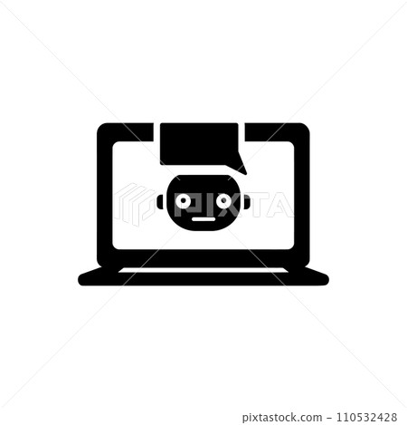 Chatbot live chat icon Chatbot live chat icon 110532428