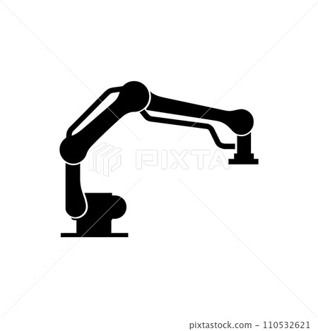 Robotic arm icon 110532621