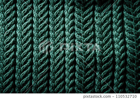 Wool knit texture backgorund. Generative AI 110532710