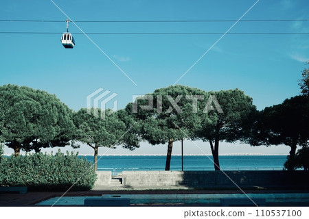 Ropeway - North to South - Telecabin, Lisbon Portugal Ropeway - North to South - Telecabin, Lisbon Portugal 110537100