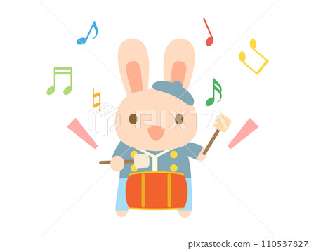 兔子打鼓（附音符版） 110537827