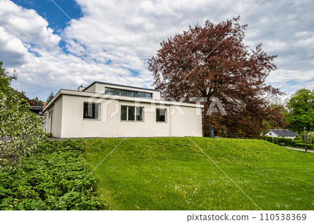Haus am Horn building in Weimar, Germany. It is the only truly Bauhaus building 110538369