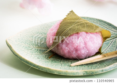 道明寺櫻餅照片素材 110540965