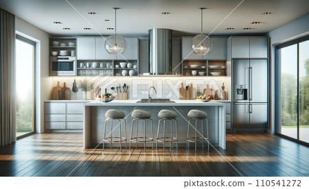 modern kitchen interior modern kitchen interior 110541272