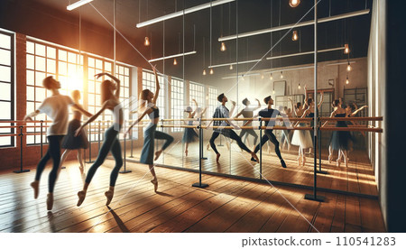 lively dance studio 110541283