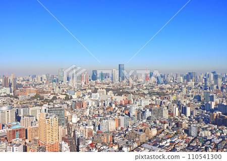 東京都港區東京鐵塔及週邊風景 東京都港區東京鐵塔及週邊風景 110541300