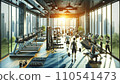modern gym interior 110541473