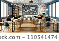 modern classroom 110541474